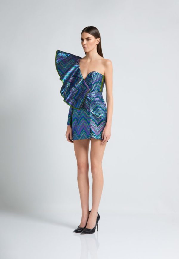 LETS BLOW THIS TOWN MINI DRESS - Image 2