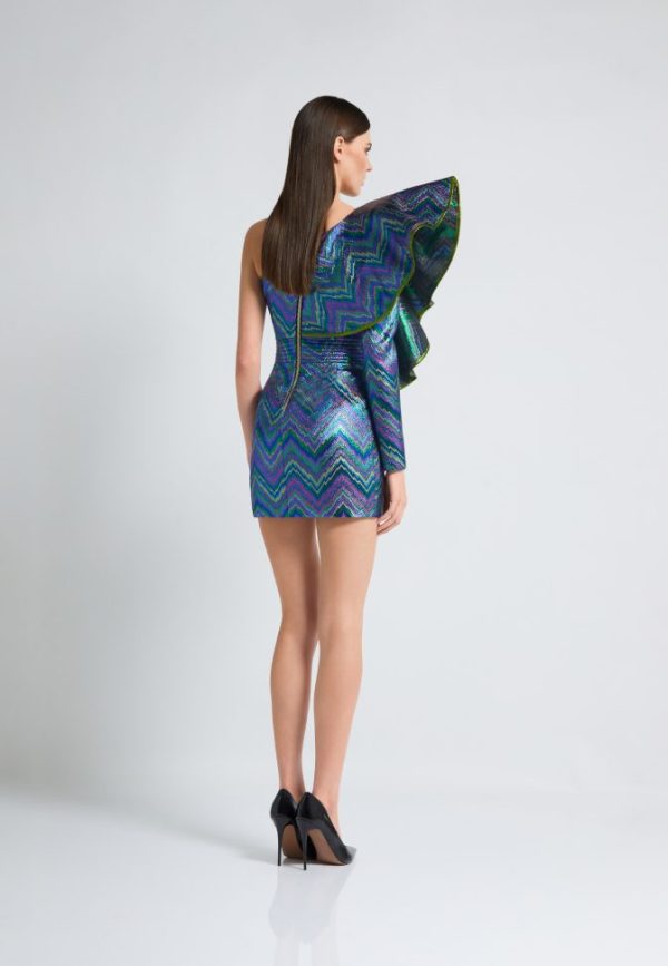 LETS BLOW THIS TOWN MINI DRESS - Image 4