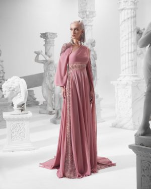 SHEER PANELED DRESS