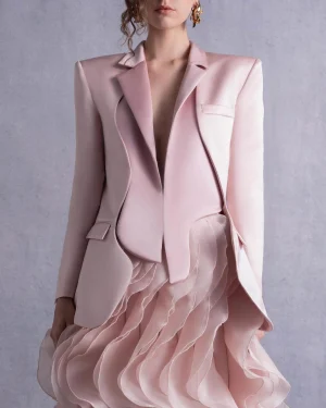 TAILORED CUTS PINK RAZMIR JACKET