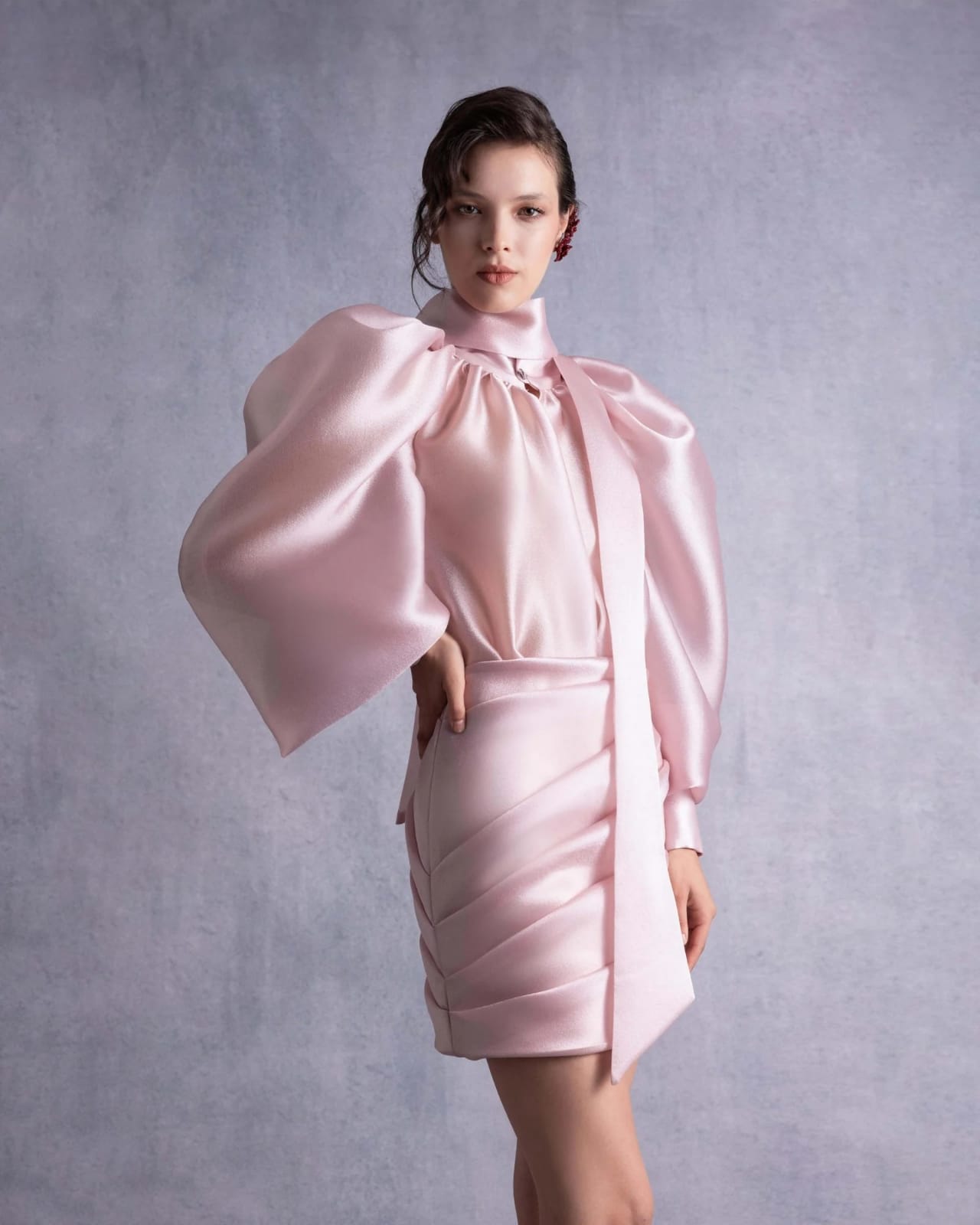 Puff sleeves Dress - Image 4