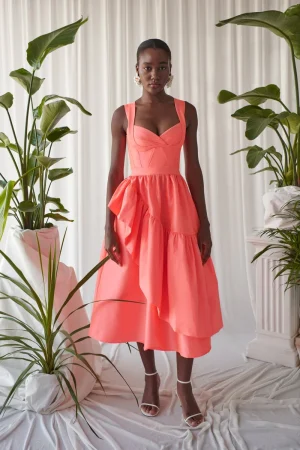 CORSICA DRESS PINK