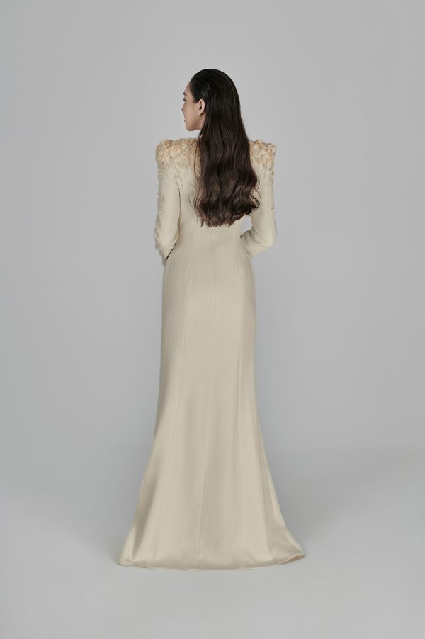 INES DEEP V-NECK GOWN - Image 7