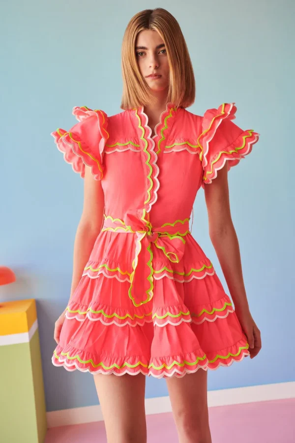 SAGA DRESS PINK - Image 6
