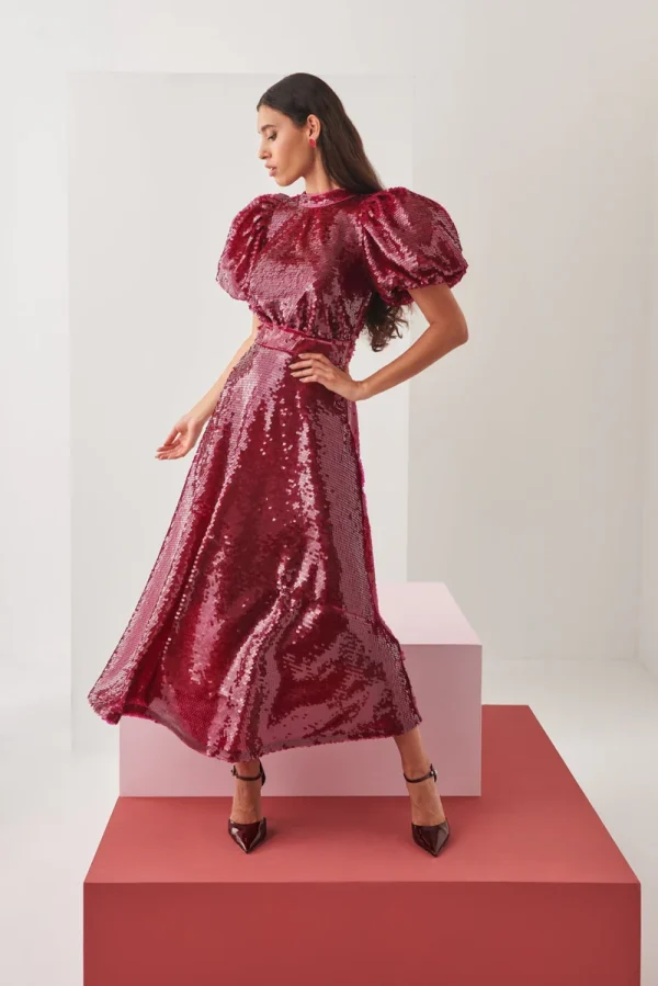 SERAPH DRESS CHERRY - Image 3