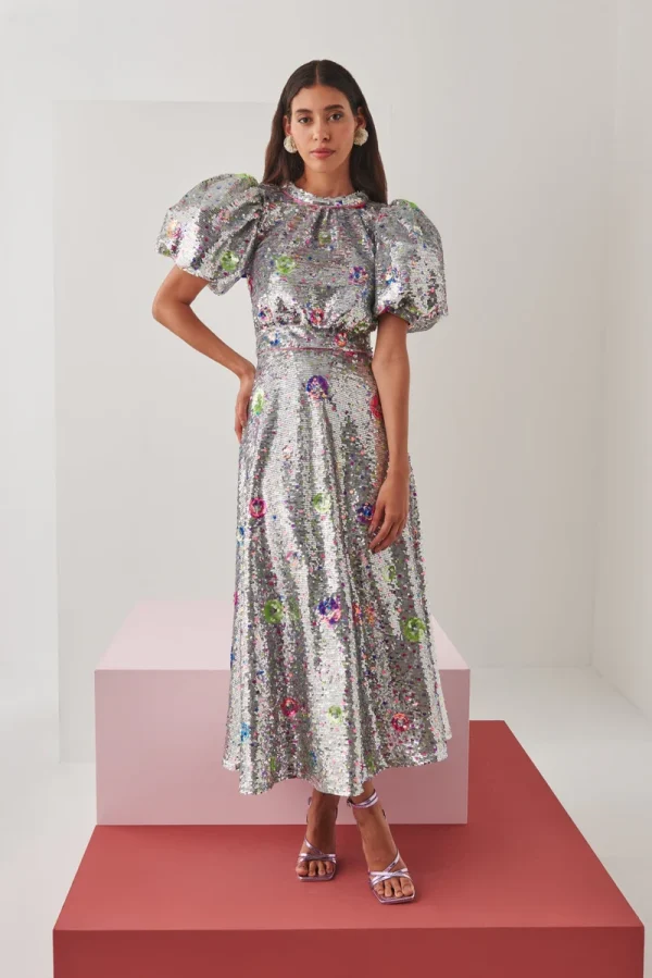 SERAPH DRESS SILVER - Image 5