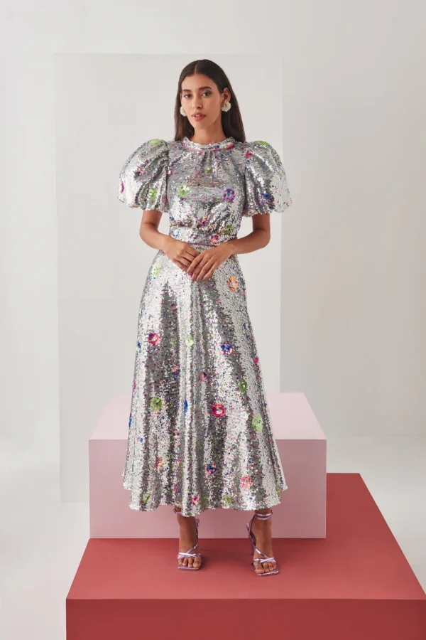 SERAPH DRESS SILVER - Image 4