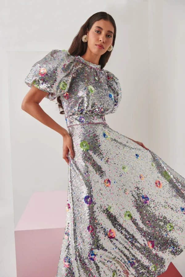 SERAPH DRESS SILVER - Image 3