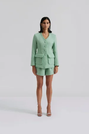 Daisy Shorts Mint