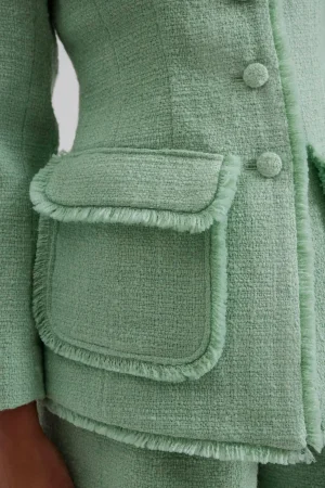 Norma Blazer Top Mint - Image 5
