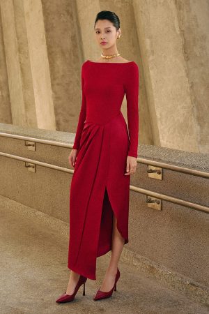 Scarlette Assymetric Dress - Image 3