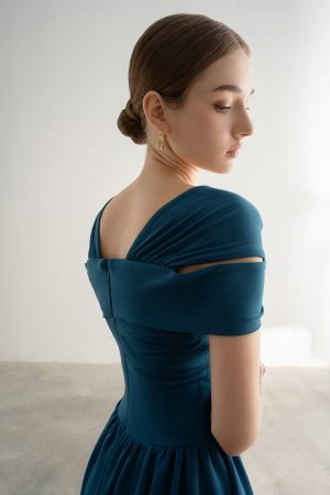 Lucinda A-Line Midi Dress - Image 4