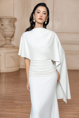 Abundant Aura White Dress - Image 5