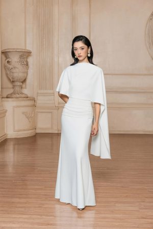 Abundant Aura White Dress - Image 6