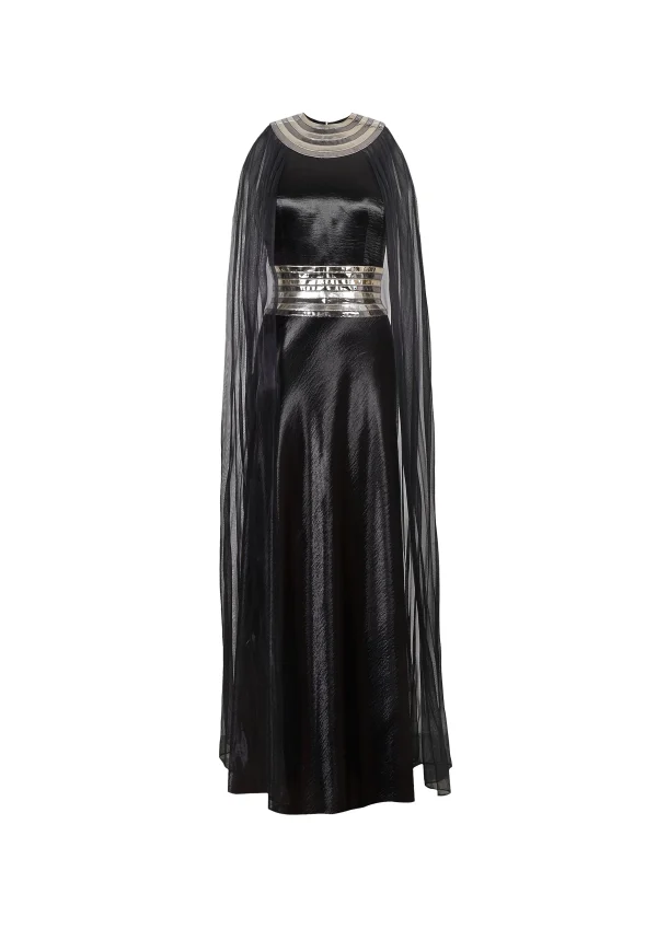 A.K.H.L THE CONCENTRIC METALLIC FALL DRESS - Image 7