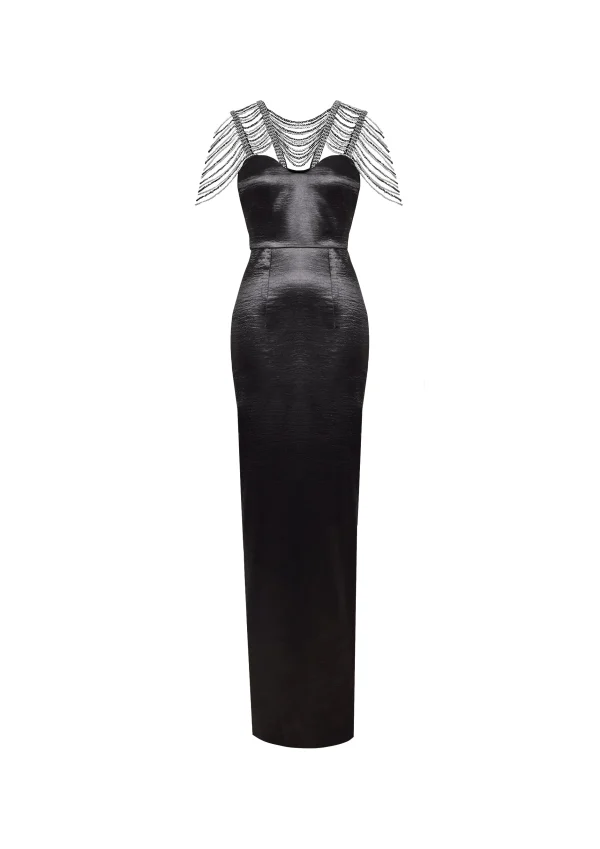 A.K.H.L THE SPARKLE FLOATS PENCIL DRESS - Image 5