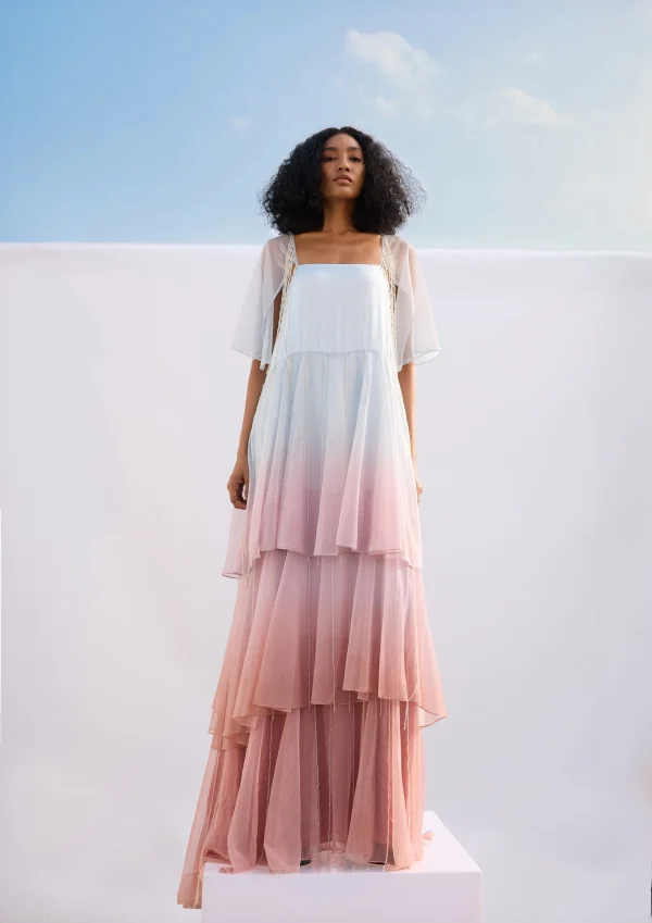 OMBRE TIER DRESS - Image 4
