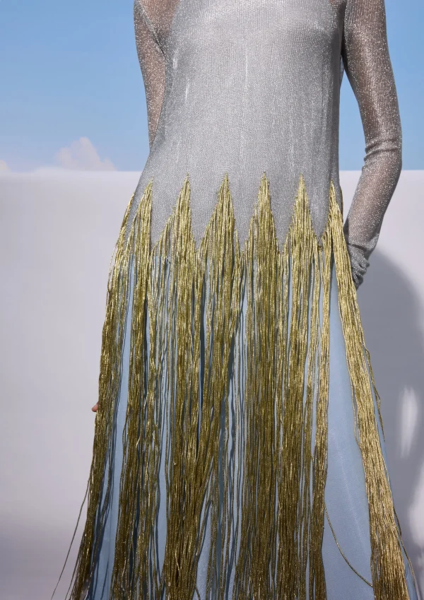 THE SKY MESH DRESS - Image 5