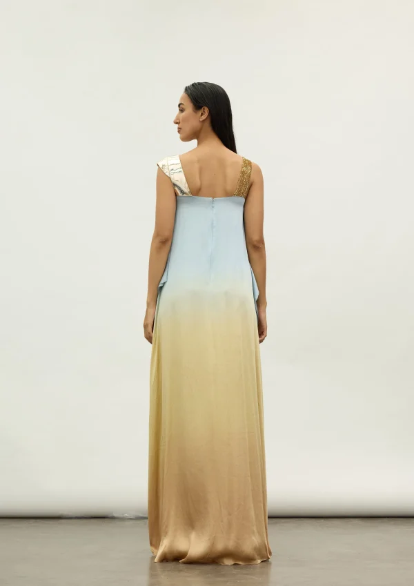 THE SEQUIN FILAMENT & METALLIC PLATE DRESS - Image 3