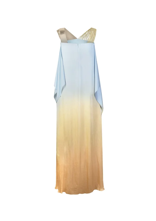 THE SEQUIN FILAMENT & METALLIC PLATE DRESS - Image 5