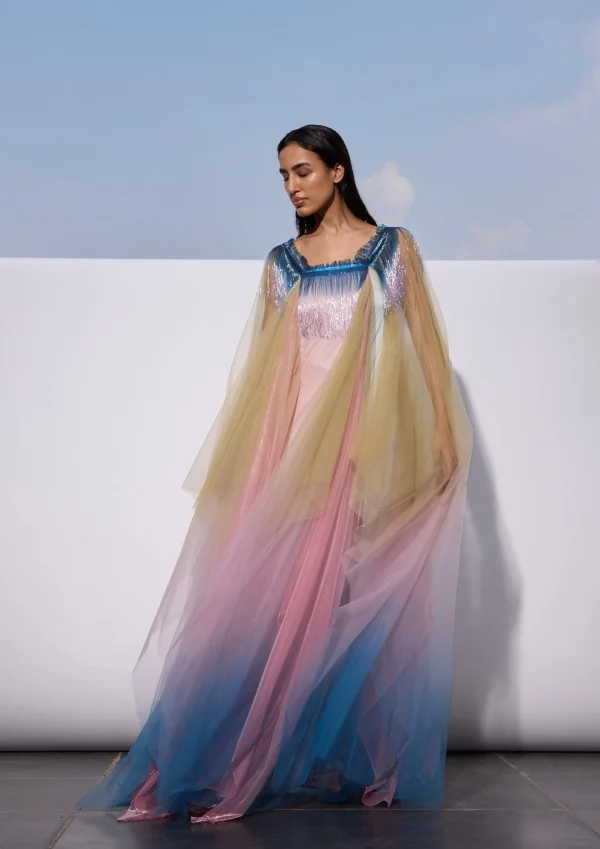THE CHROMATIC BREEZE KAFTAN - Image 5