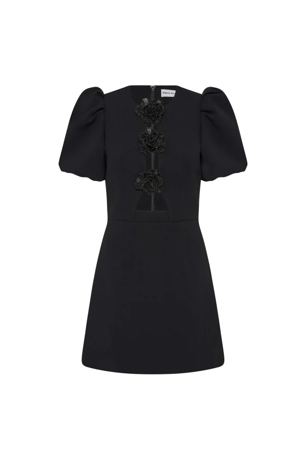 REBECCA VALLANCE AUBREY FLOWER MINI DRESS - Image 5