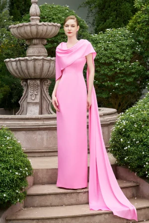 Column Evening Gown