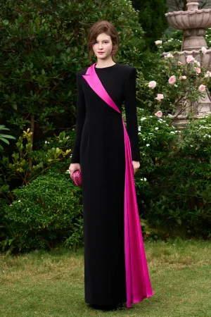 Column Evening Gown