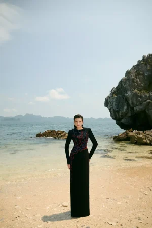 Alternative view of Stylized Crystal Dress