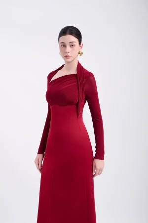 Alternative view of Diamond Feat Crinkle Crepe Dress