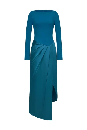 Scarlette Maxi Dress Dark Green - Image 5