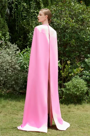 Strapless Bustier Column Evening Gown - Image 6