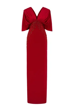 Deep V-Neck Dress - Image 7