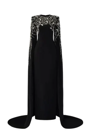 Crystal Long Cape - Image 7