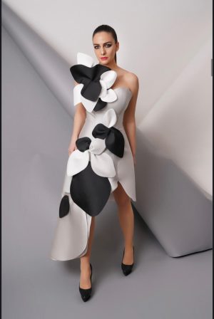 Mena Grey Dress