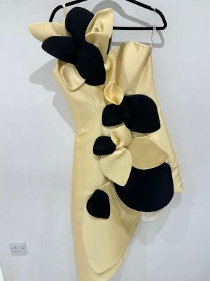 Alternative view of Mena Gold Dress