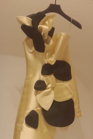 Mena Gold Dress