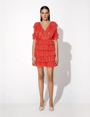 Sky V-neck Dress