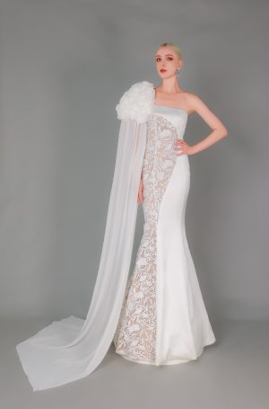 Etherial Black Gown