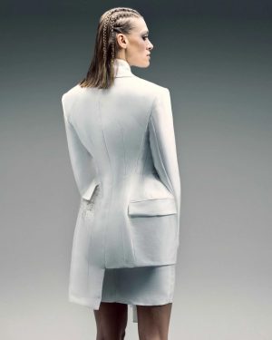 Alternative view of Jacket with Feathered Lace