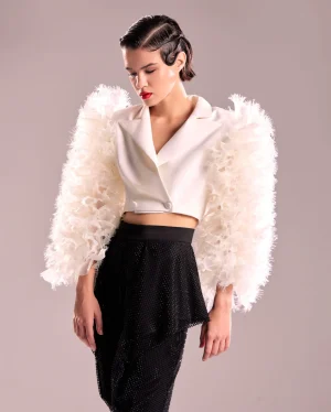 Alternative view of Crystallized Black Pants