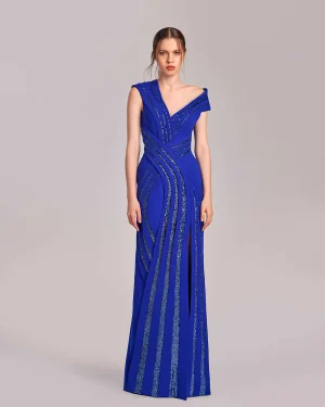 Alternative view of Royal Blue Gown
