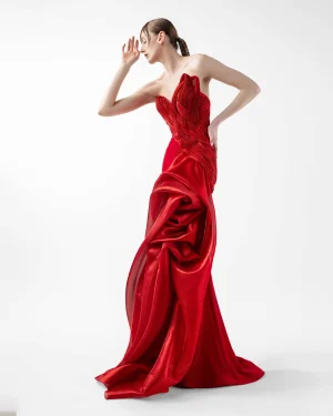 Alternative view of Nimfa Gown