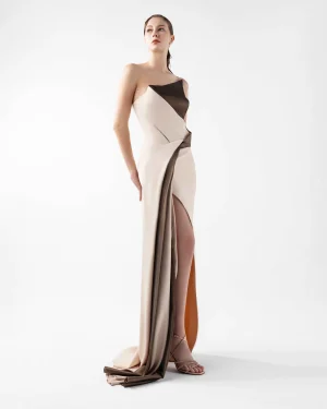 Molten Nude Gown