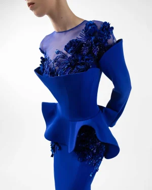 Alternative view of Royal Blue Gown