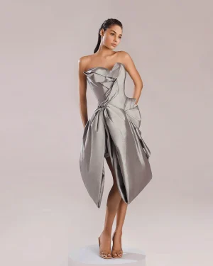 Tafetta Dress