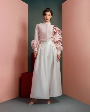 Alternative view of Ruffled Sleeves Blouse