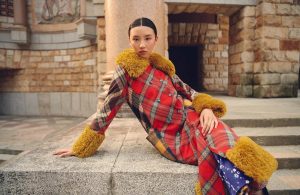 Alternative view of Grandina Coat