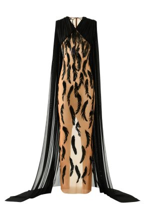 Tulle Feather Dress - Image 5
