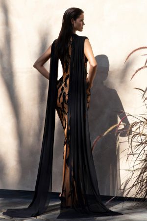 Tulle Feather Dress - Image 4